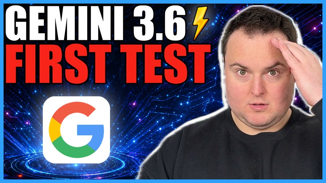 Gemini 3.6 Flash Is HERE &ndash; Testing Google&rsquo;s BEST Model Yet!
