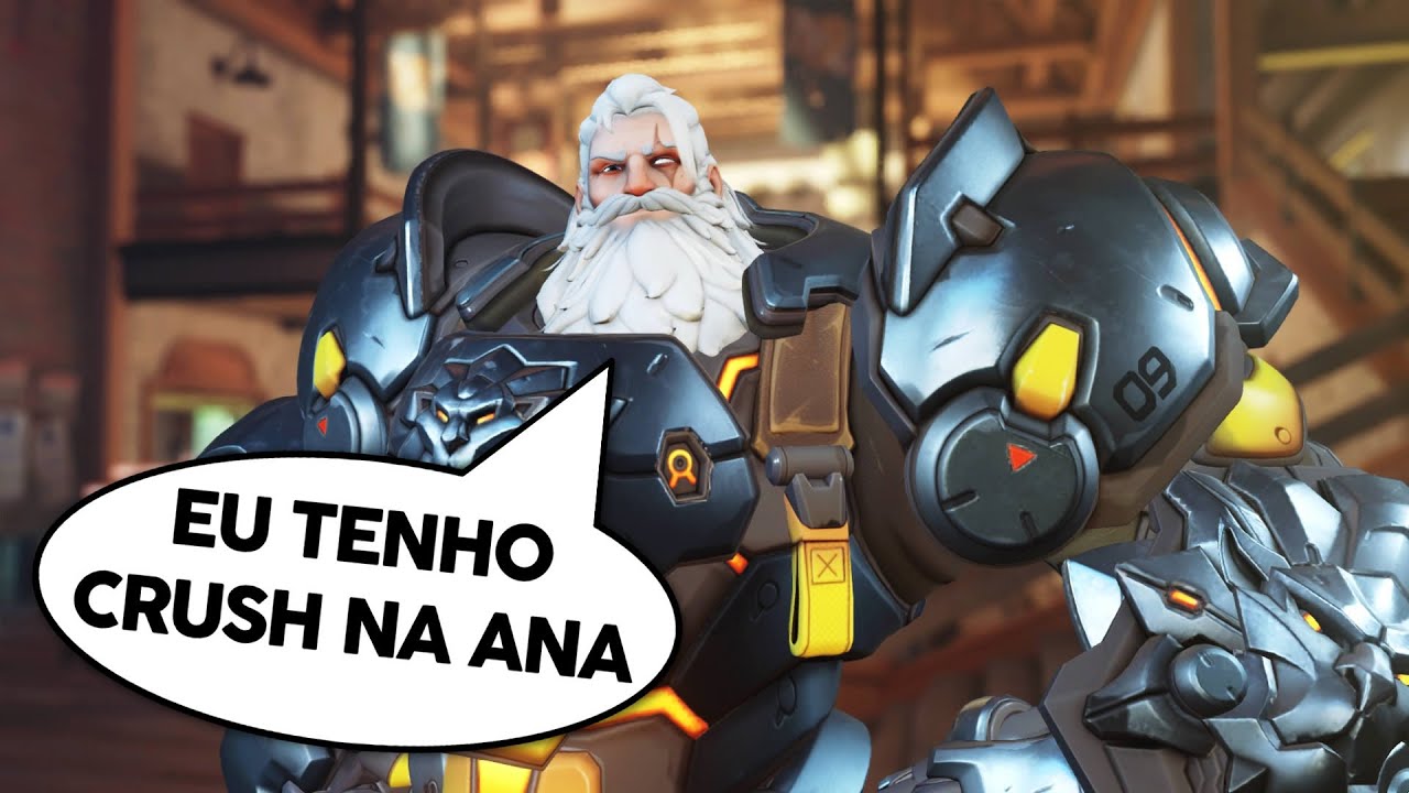 INTERAÇÕES DO REINHARDT COM OUTROS HERÓIS - Overwatch 2