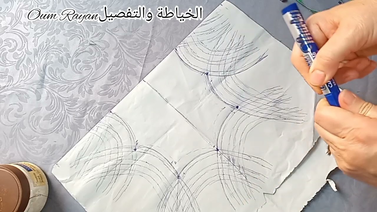 احلى مودال😍باترون اللبي على الورق للعمر الكبير  ‏ مودال2022 😘  الجزء الاول