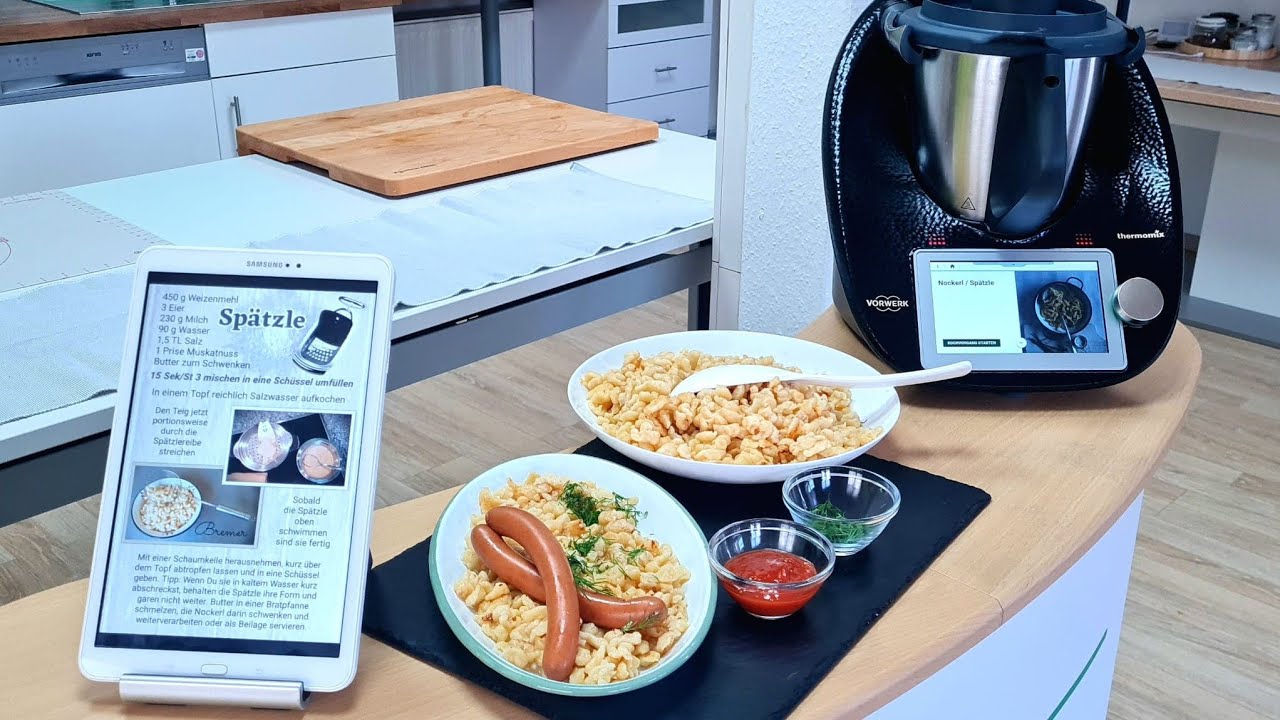 Галушки (Spätzle) термомикс рецепт