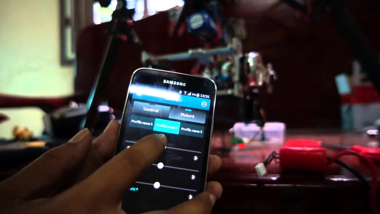 Bluetooth connection with Alexmos