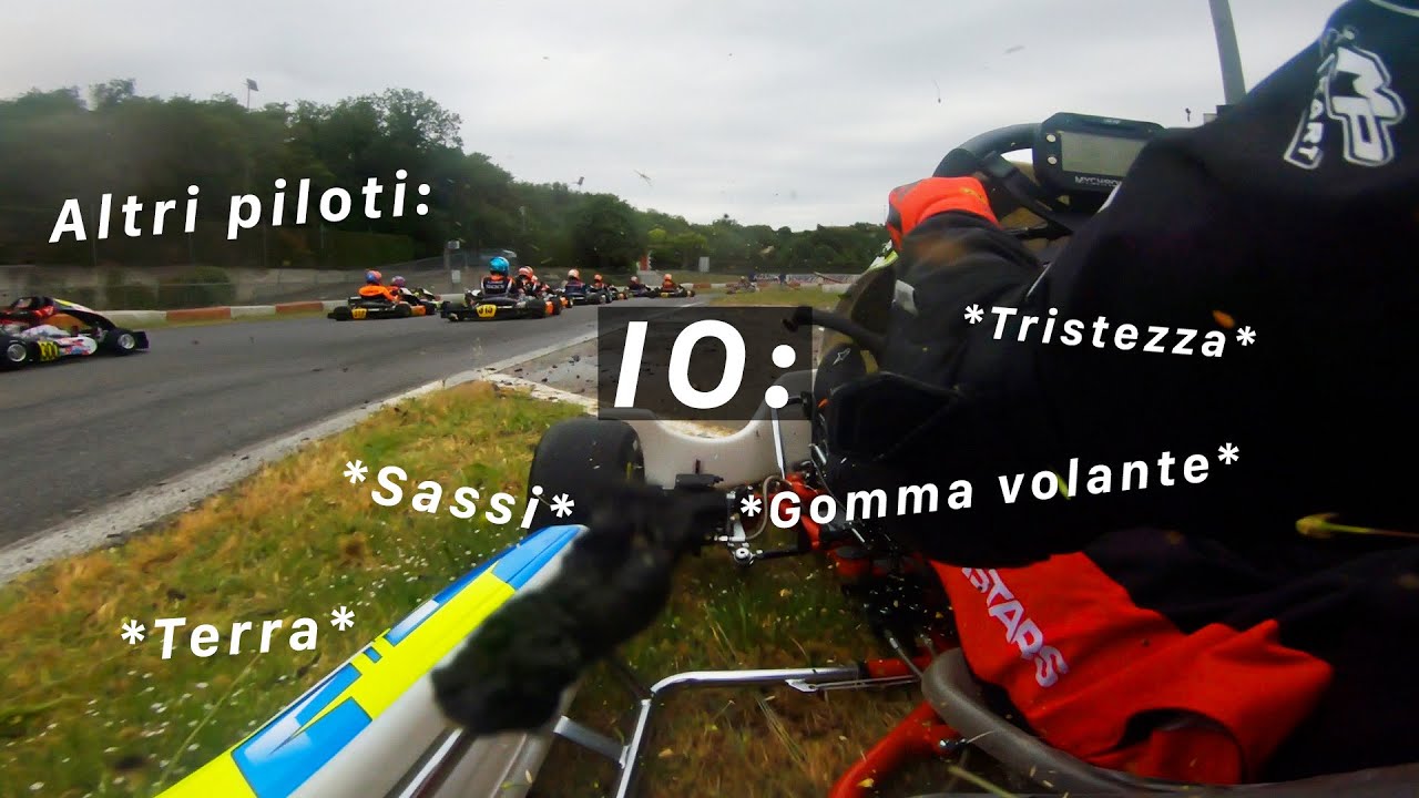 Vado a Lavorare nei Campi durante una Gara di Kart.