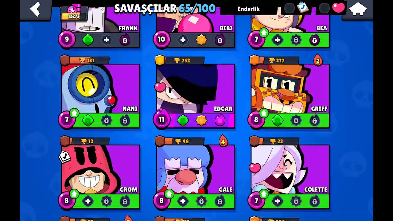 Brawl star oynuyoruz 