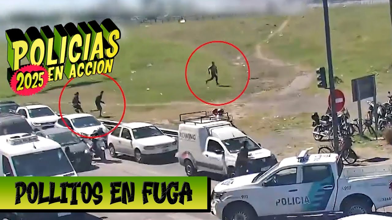 PERSECUCI&Oacute;N, INTENTO DE FUGA Y TIROTEO: M&Aacute;XIMA TENSI&Oacute;N EN UN OPERATIVO POLICIAL