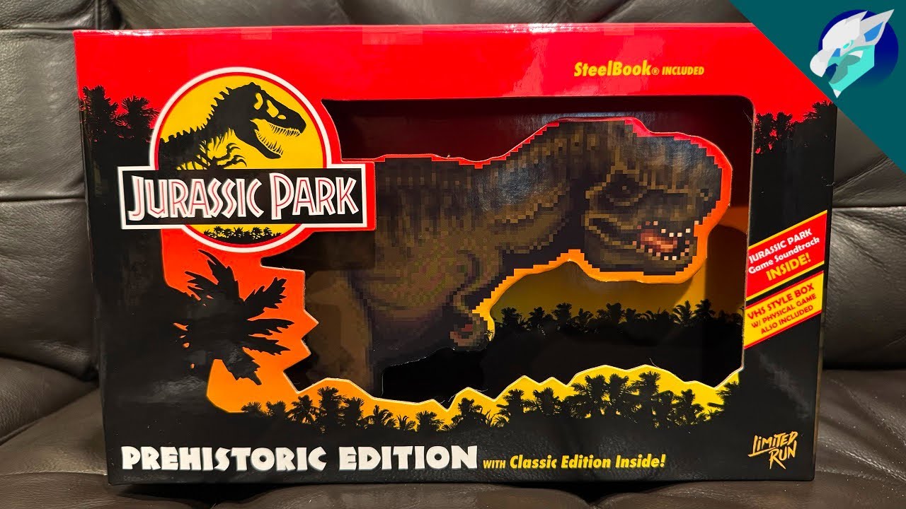 Jurassic Park Classic Games Collection Prehistoric Edition Unboxing