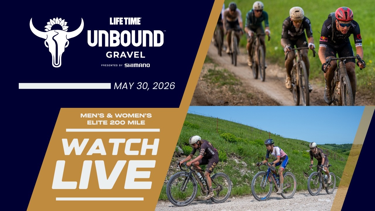 LIVE STREAM | 2026 Life Time UNBOUND Gravel presented by Shimano