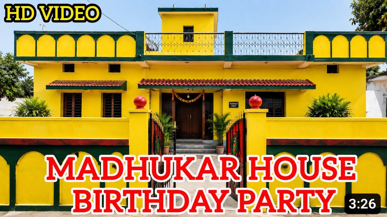 Madhukar house birthday party  part 2