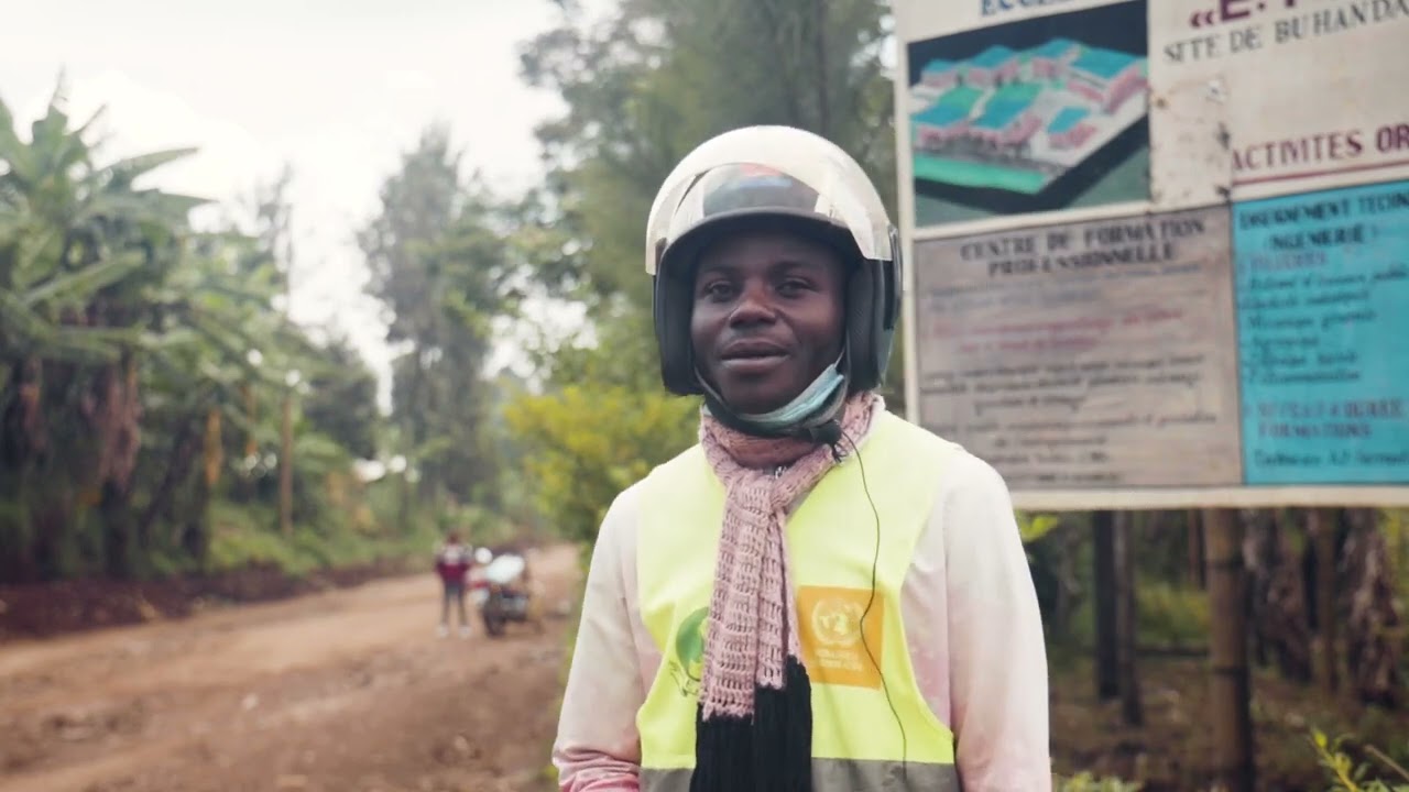 La société KATANA BUSINESS de Didi Mudogo s'investit dans l'entretien des routes à Katana .