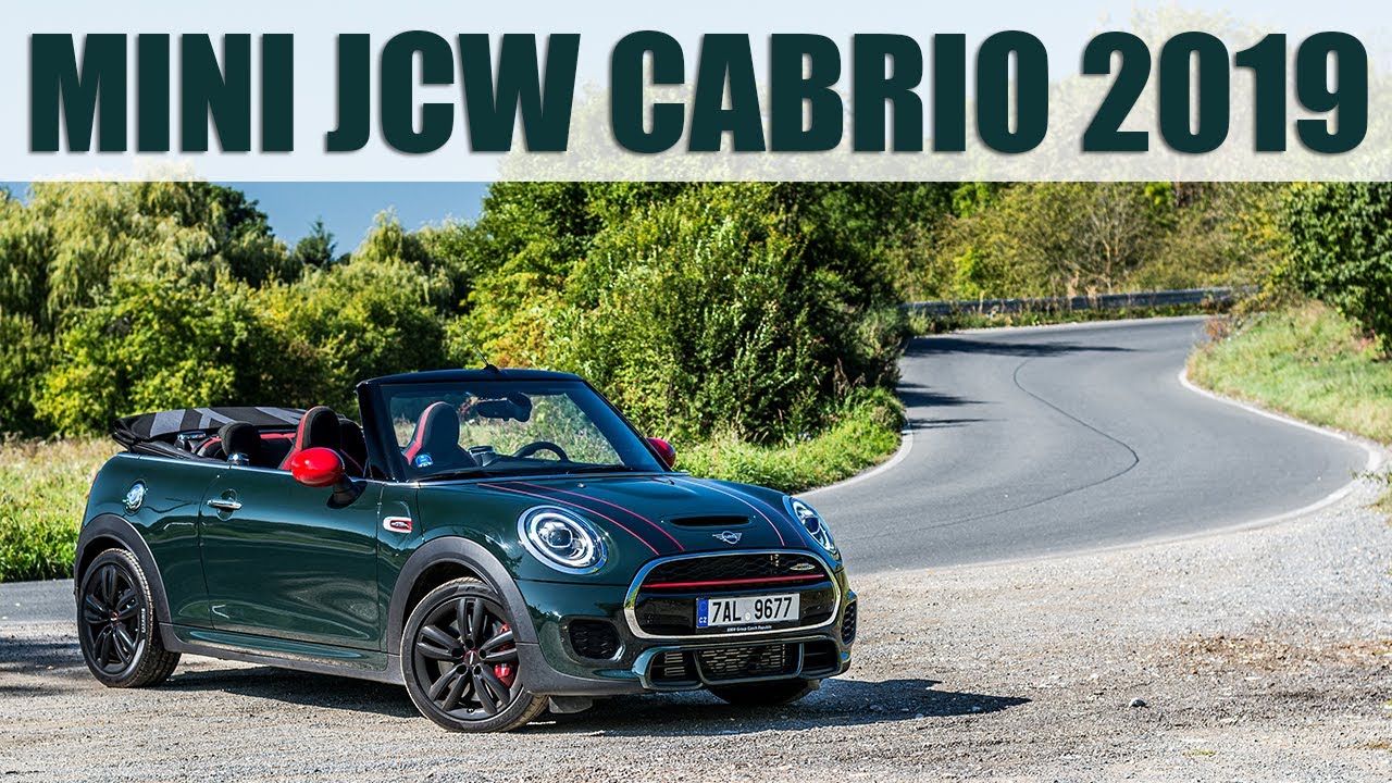 2019 Mini John Cooper Works Cabrio, 4K POV TEST: Plno stylu se sluncem nad hlavou