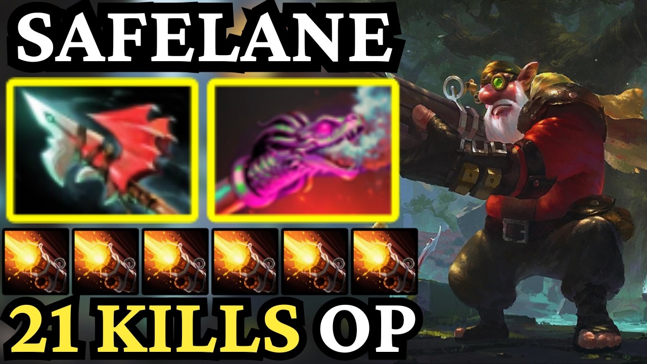 🔥 21 KILLS SNIPER CARRY &mdash; Long Range DOMINATION 🔥 Dota 2