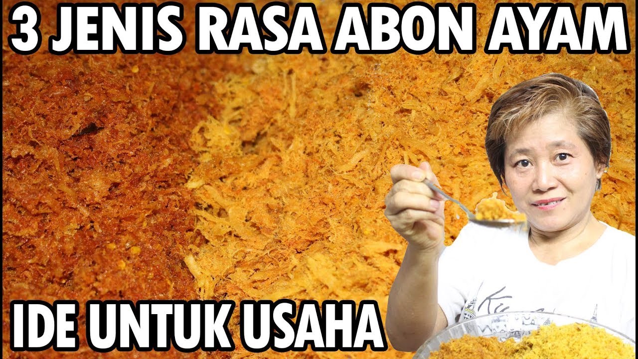 3 JENIS RASA ABON AYAM ALA ENNY TANGERANG!!!
