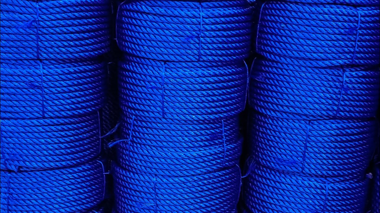 रस्सी कैसे बनती है? | Rope Making Live Factory ProcessLive: फैक्ट्री में रस्सी बनाने का पूरा काम 🔥
