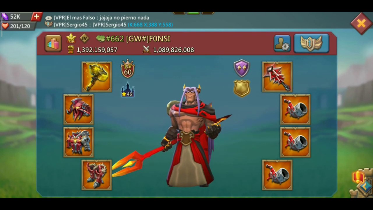 Lords Mobile - Castillo trampa de solitario - KvK