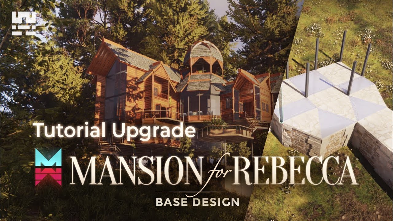Mansion for Rebecca - Tutorial update | ONCE HUMAN Base Design