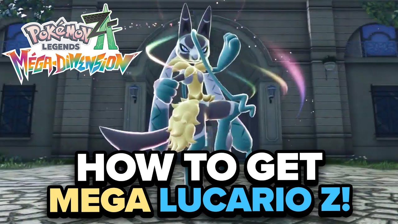 How to get Mega Lucario Z in Pokemon Legends ZA!