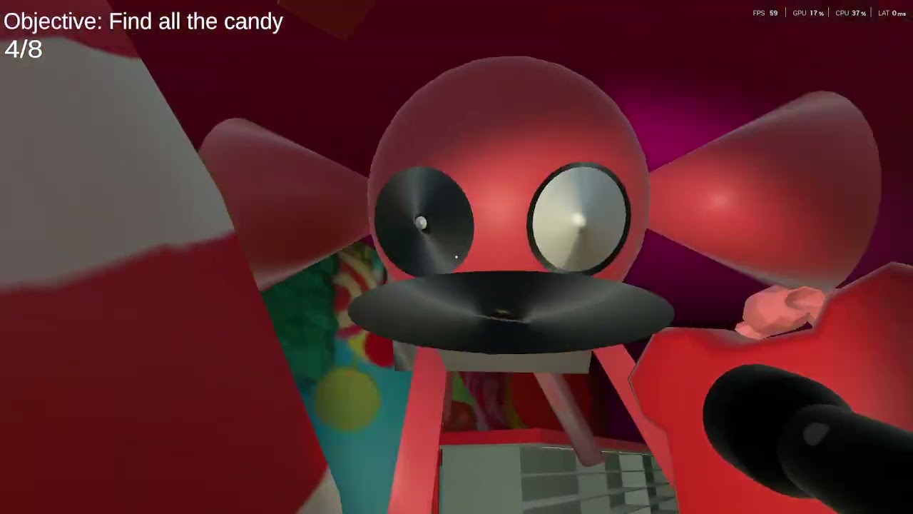 jogado o jogo de uma pizzaria mas era um jogo de terror