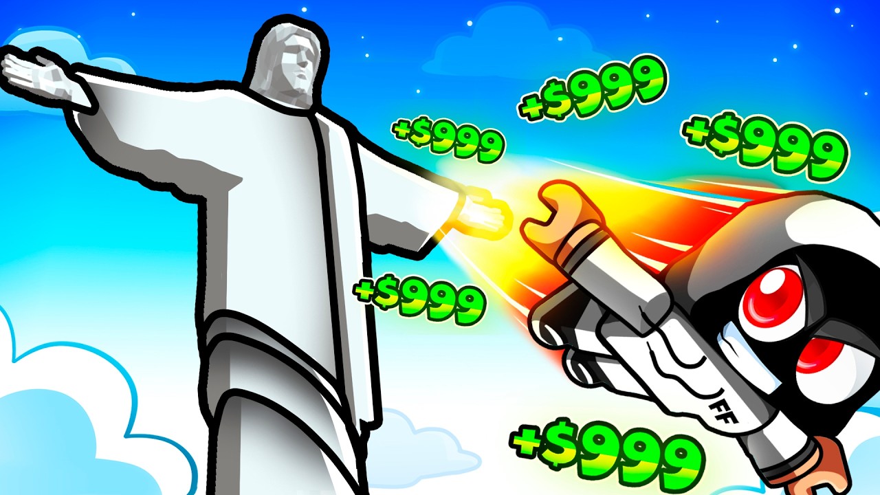 Making INFINITE Money in Roblox Climb and Jump Tower!