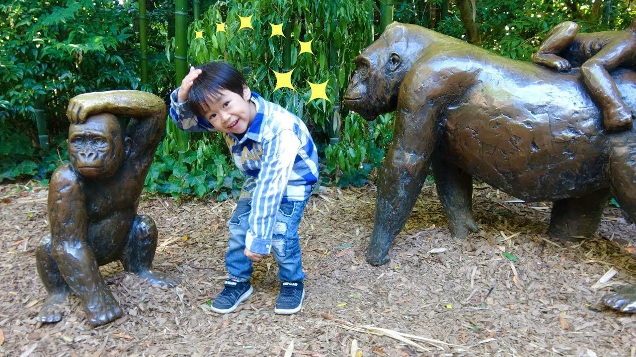 おでかけ シアトル ウッドランドパークへ行ったよ！動物がたくさんいたよ！ レオスマイル