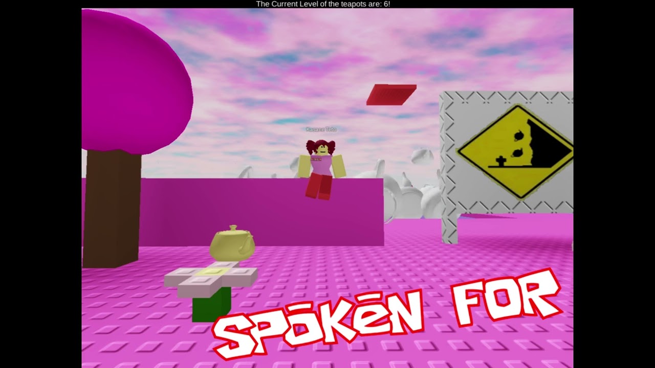 Spoken For but it sounds like a 2009 Roblox Song