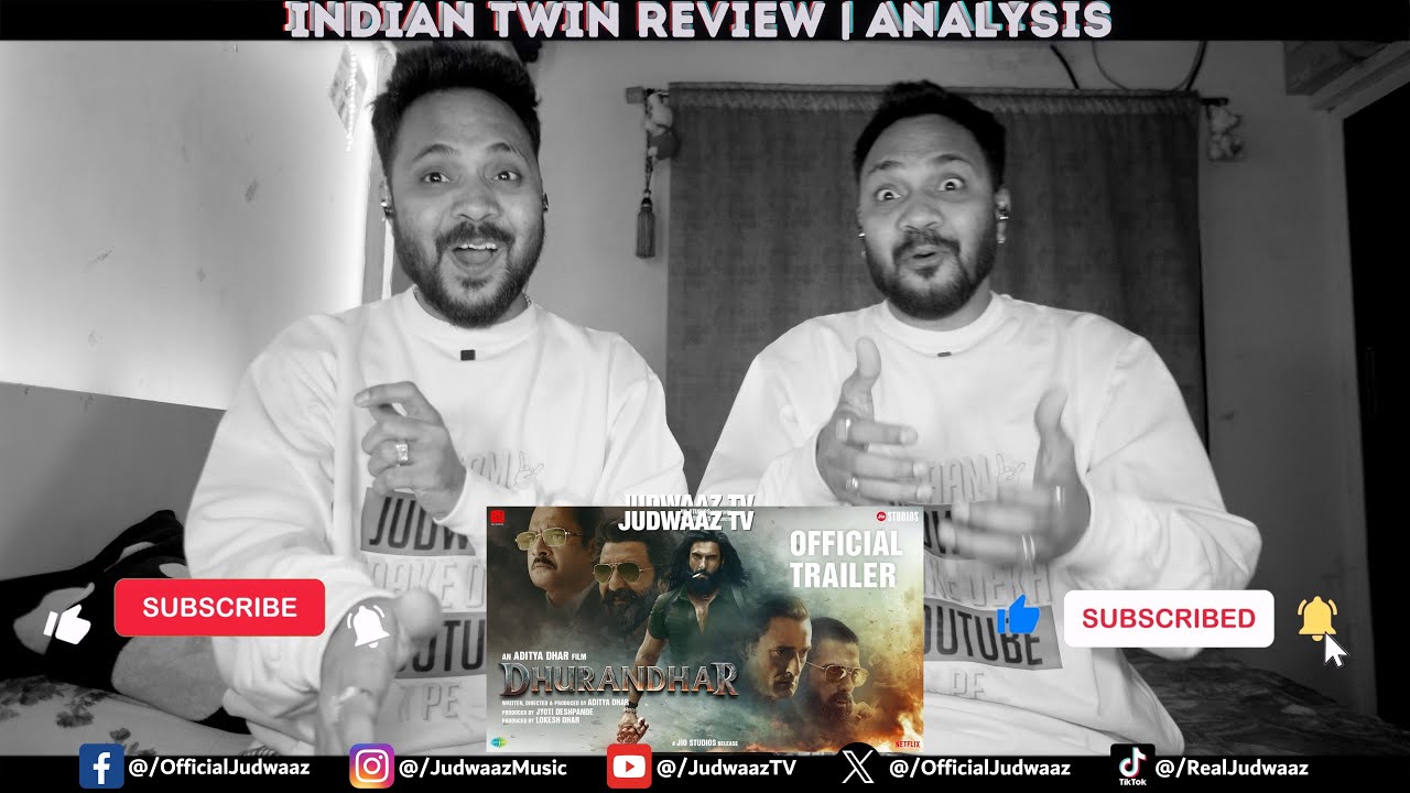 Dhurandhar : Trailer - Ranveer Singh | Aditya Dhar | In Cinemas 5th December 2025 | Judwaaz