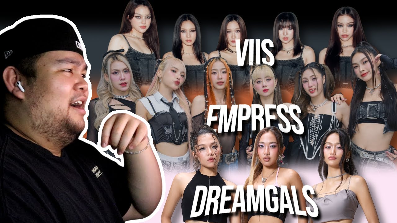 REACTION to VIIS - 'MIRROR MIRROR' + DREAMGALS - 'SORRY' + EMPRESS - 'Too L8' MVs