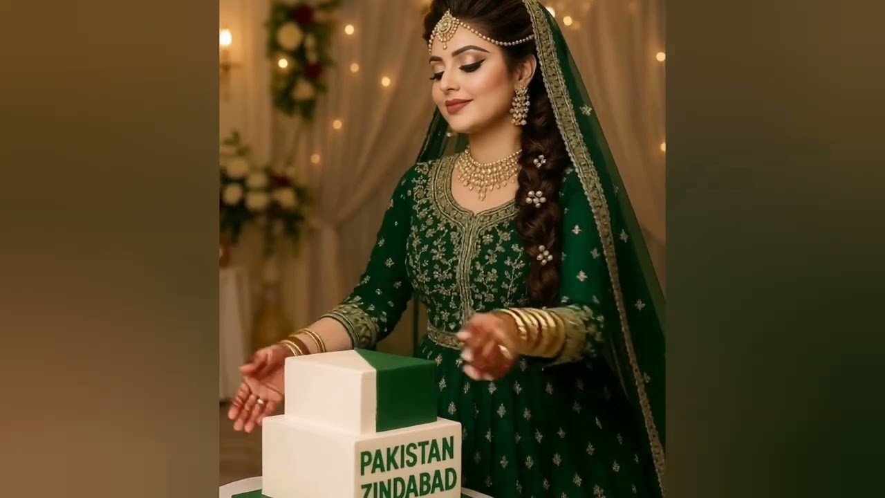 Azaadi Celebration with Wedding Couple | 14 August Cake Cutting Moments 💍✨