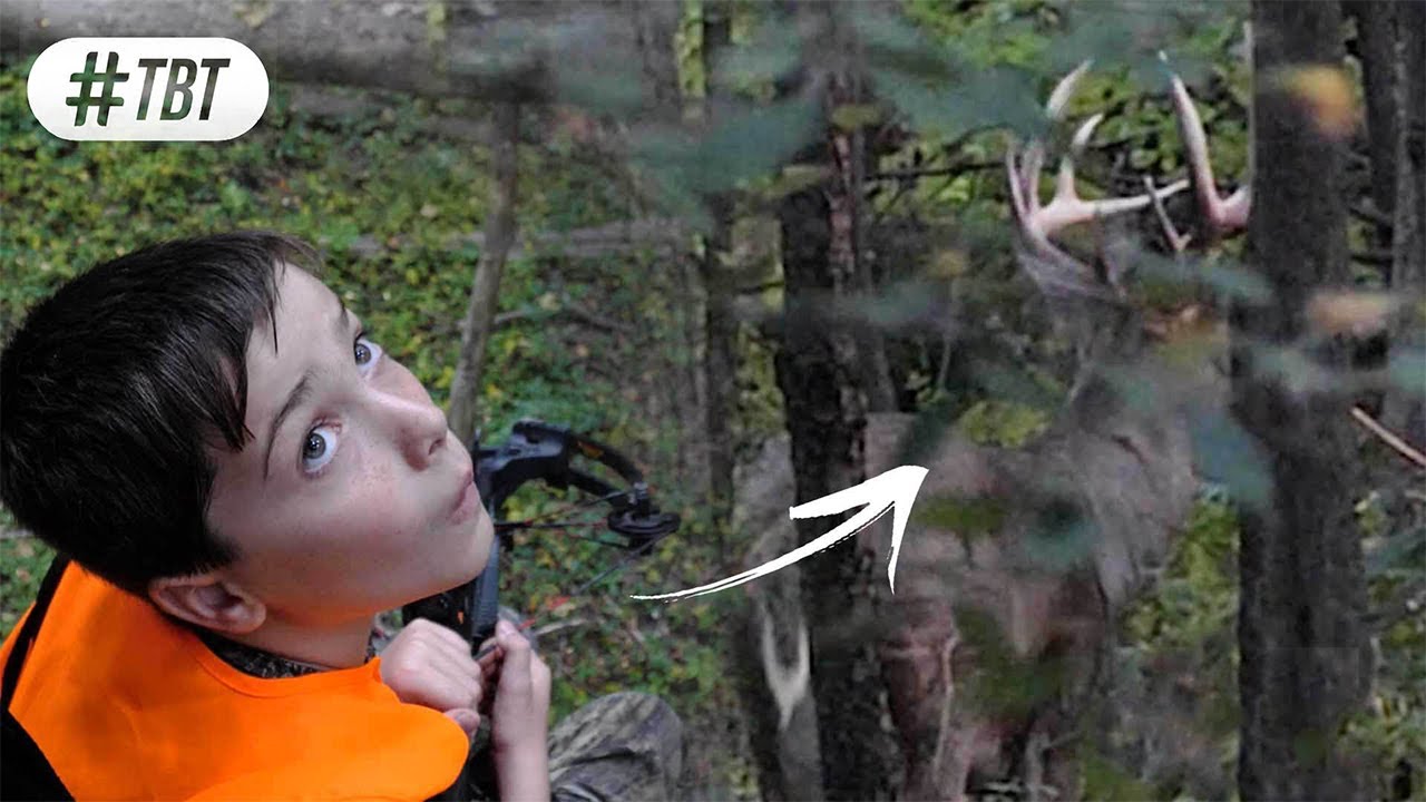 GIANT MICHIGAN BUCK during YOUTH HUNT!