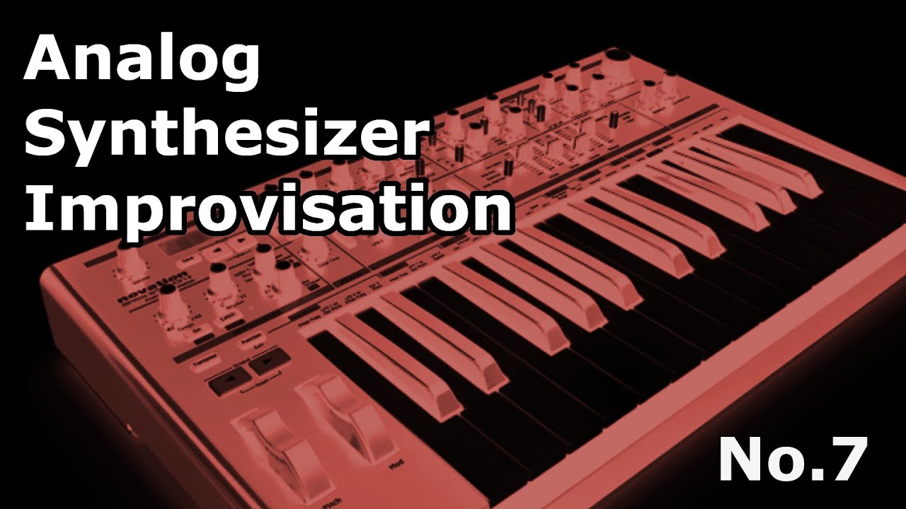 [Bassstation II] Analog Synth Improvisation No.7 (20220109)