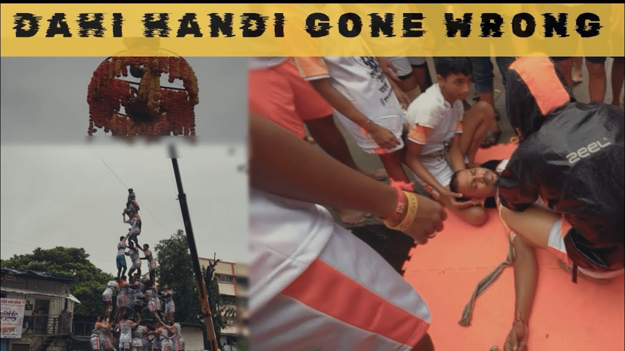 Dahi Handi Mumbai 2025 || Dahi Handi Gone Wrong 😑 