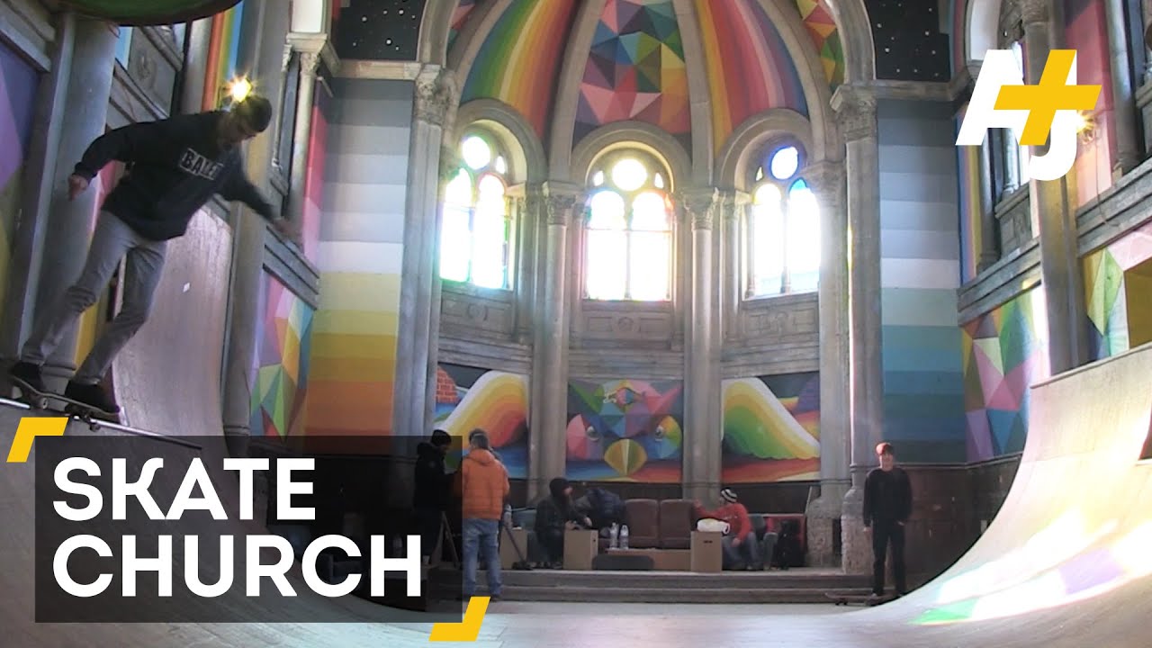 Abandoned Church Converted Into Skateboarding Sanctuary