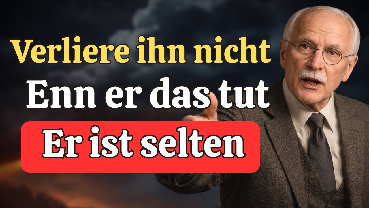 Verliere niemals einen Mann, der diese 5 Dinge tut | Carl Jung