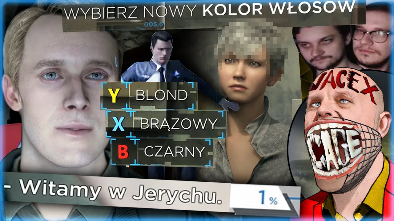 Krótkowłosa protagonistka w grze Davida Cage'a | Detroit: Become Human #5 - JACEX CAGE™