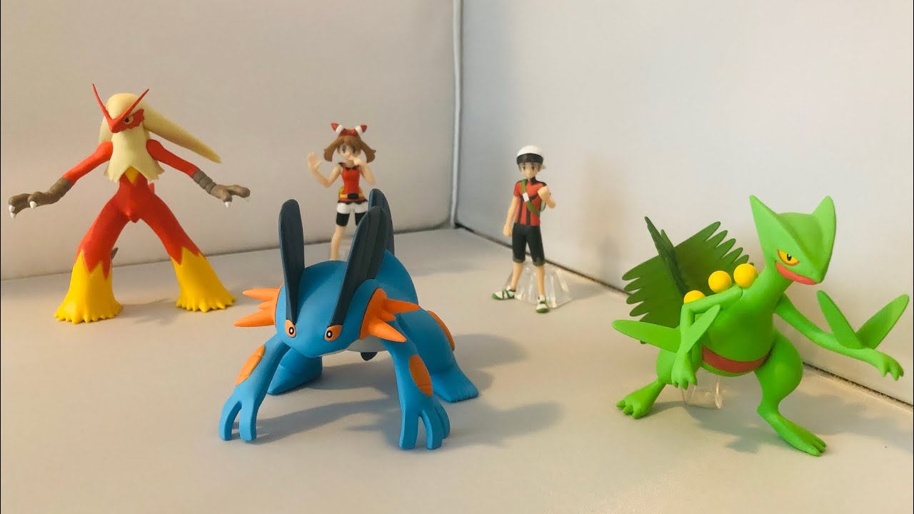 Pokémon Scale World 🗺 - Swampert💧| Sceptile🍃| Premium Bandai Exclusive~ Unboxing/Review