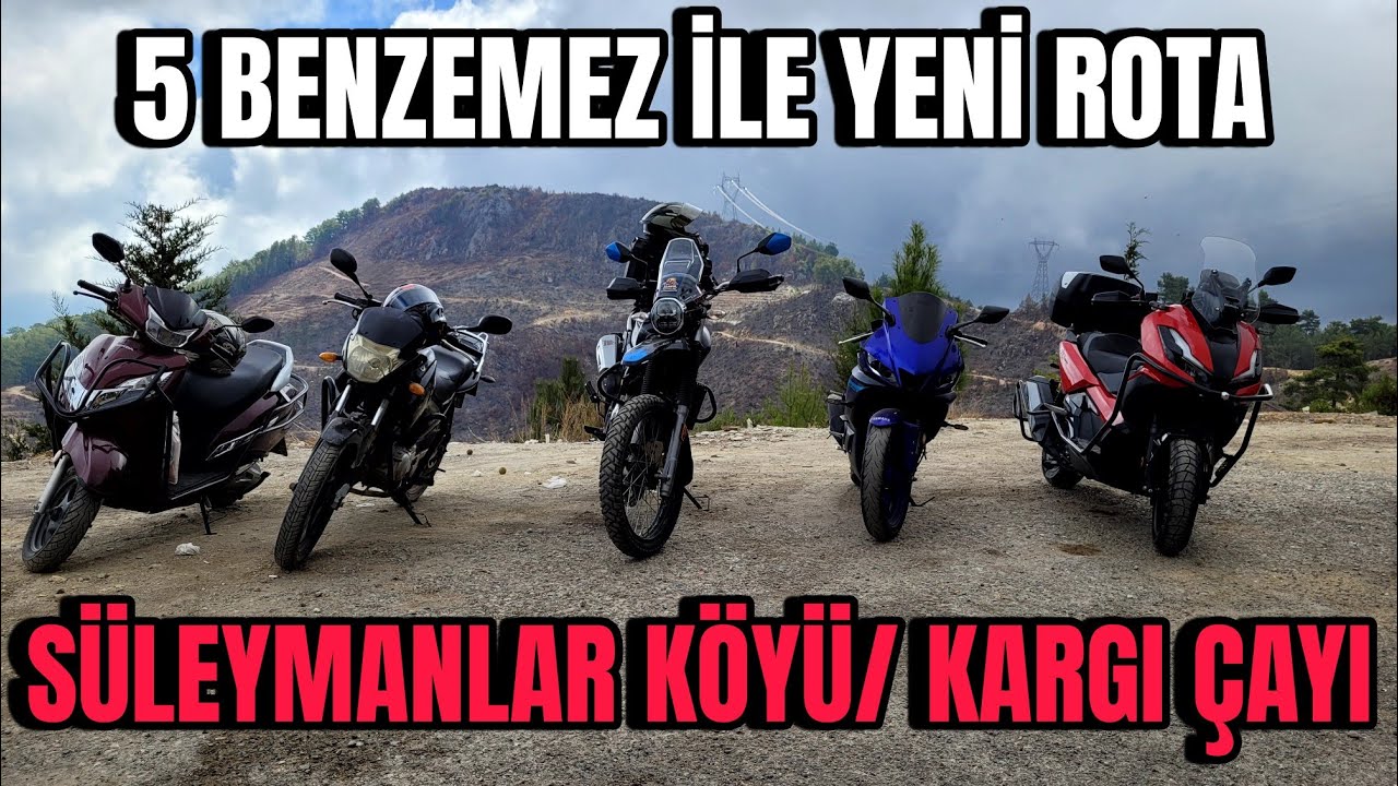 5 BENZEMEZ İLE YENİ ROTA| ROTAMIZ SÜLEYMANLAR KÖYÜ KARGI ÇAYI| PİKNİK VE EĞLENCE BİR ARADA