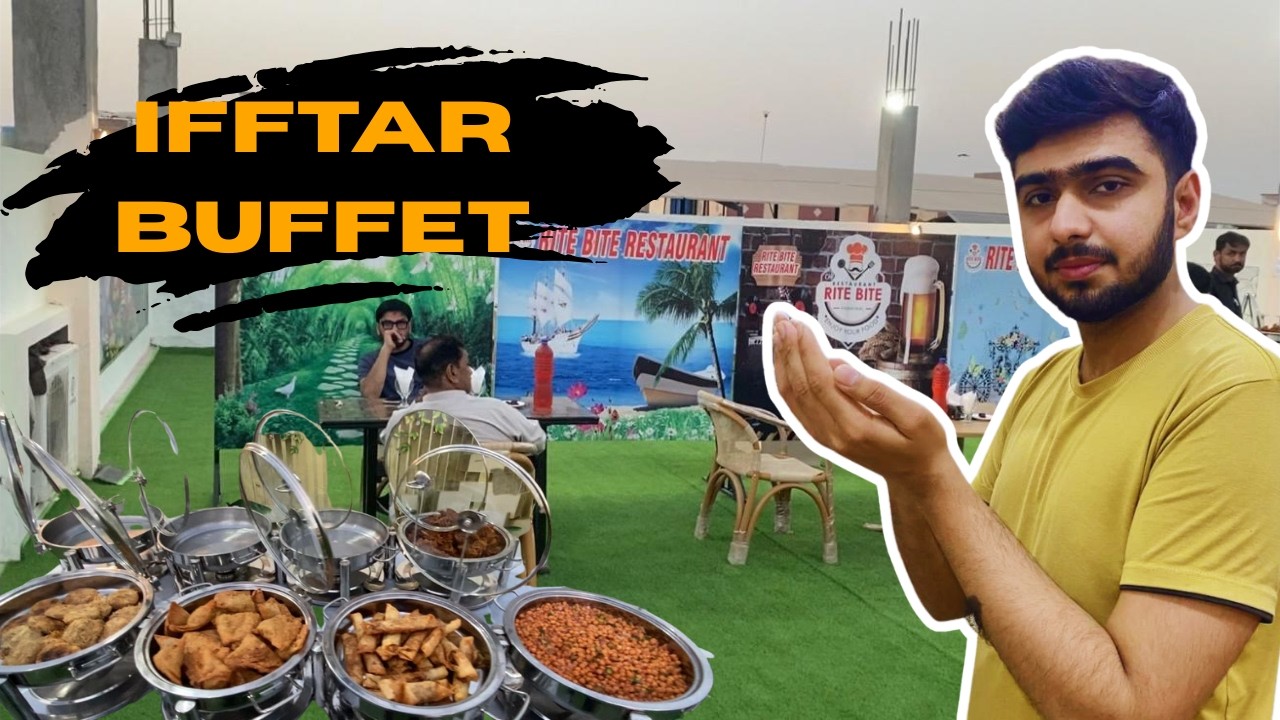 Ifftar Buffet In Khanewal | Murad Vlog