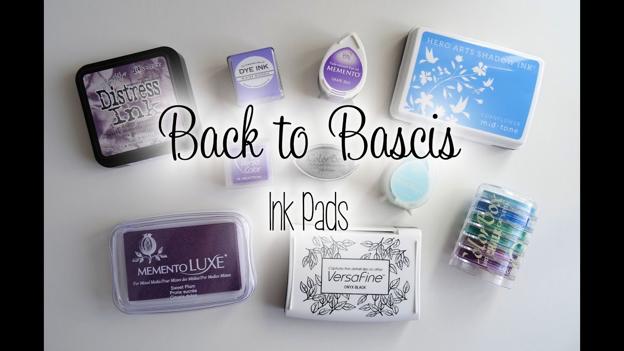 Back To Basics: Ink Pads | The Card Grotto