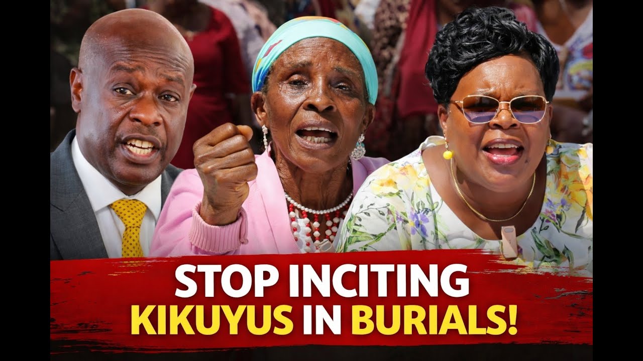 Gachagua Warned Against Incitement at Funeral Ceremonies