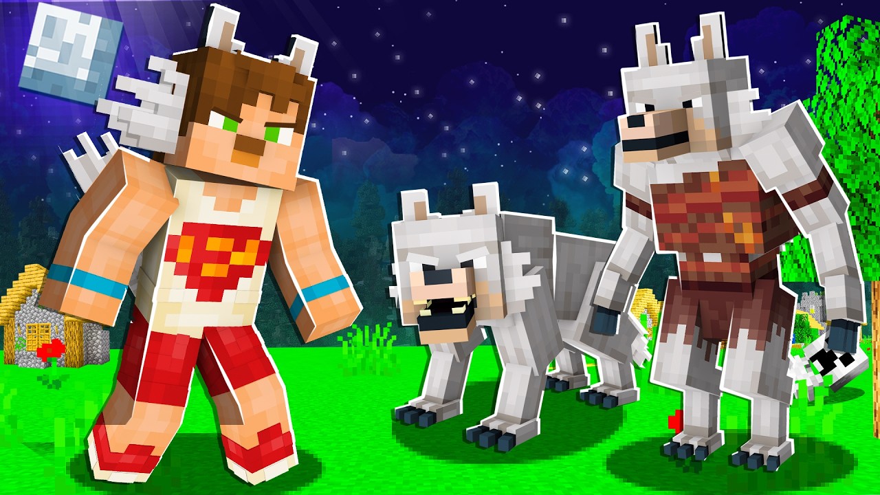 🐺KURT ADAM OLARAK MİNECRAFT OYNADIM