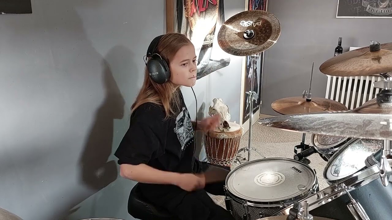 in flames colony drum cover by RomeO