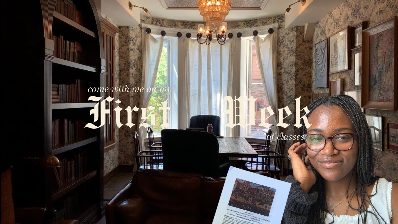 GRADUATE DIARIES | first week of classes as a Yale graduate student 📓✨