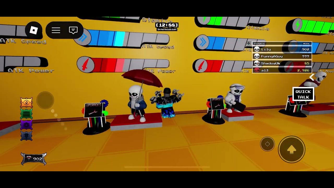 A session of Undertale Last Corridor