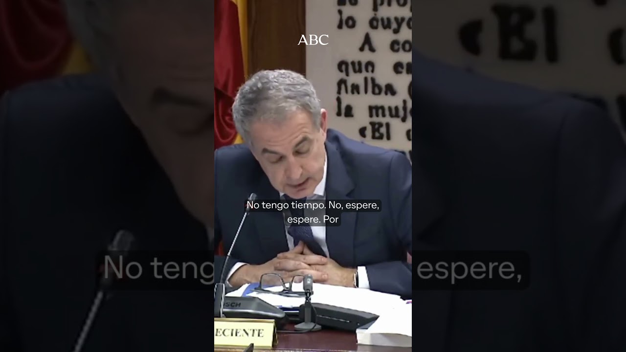 ZAPATERO se desvincula de PLUS ULTRA en un homenaje al esperpento: &laquo;Es una especulaci&oacute;n&raquo;