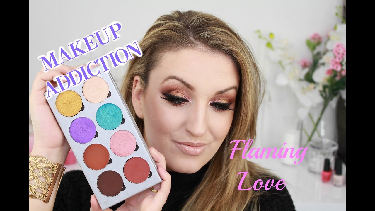 Tuto avec la Flaming Love de Makeup Addiction
