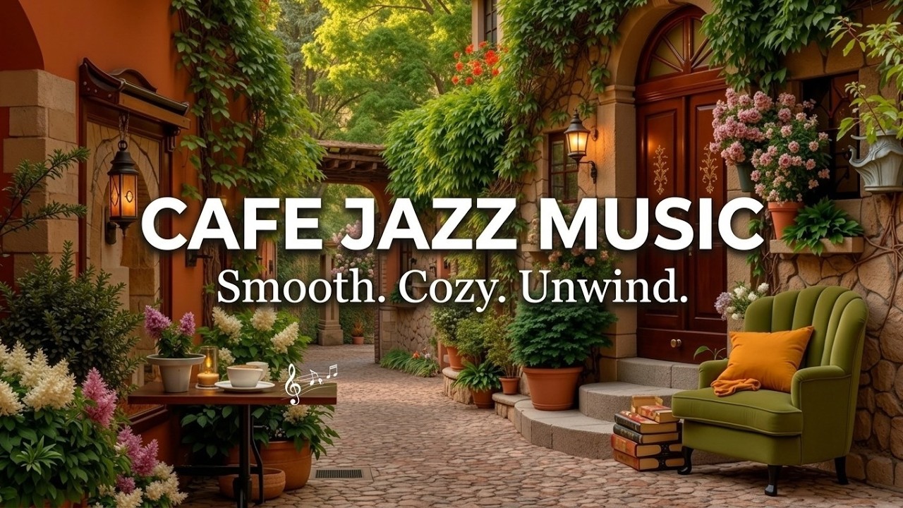 Очаровательный джаз в кафе и спокойная джазовая атмосфера для любителей кофе