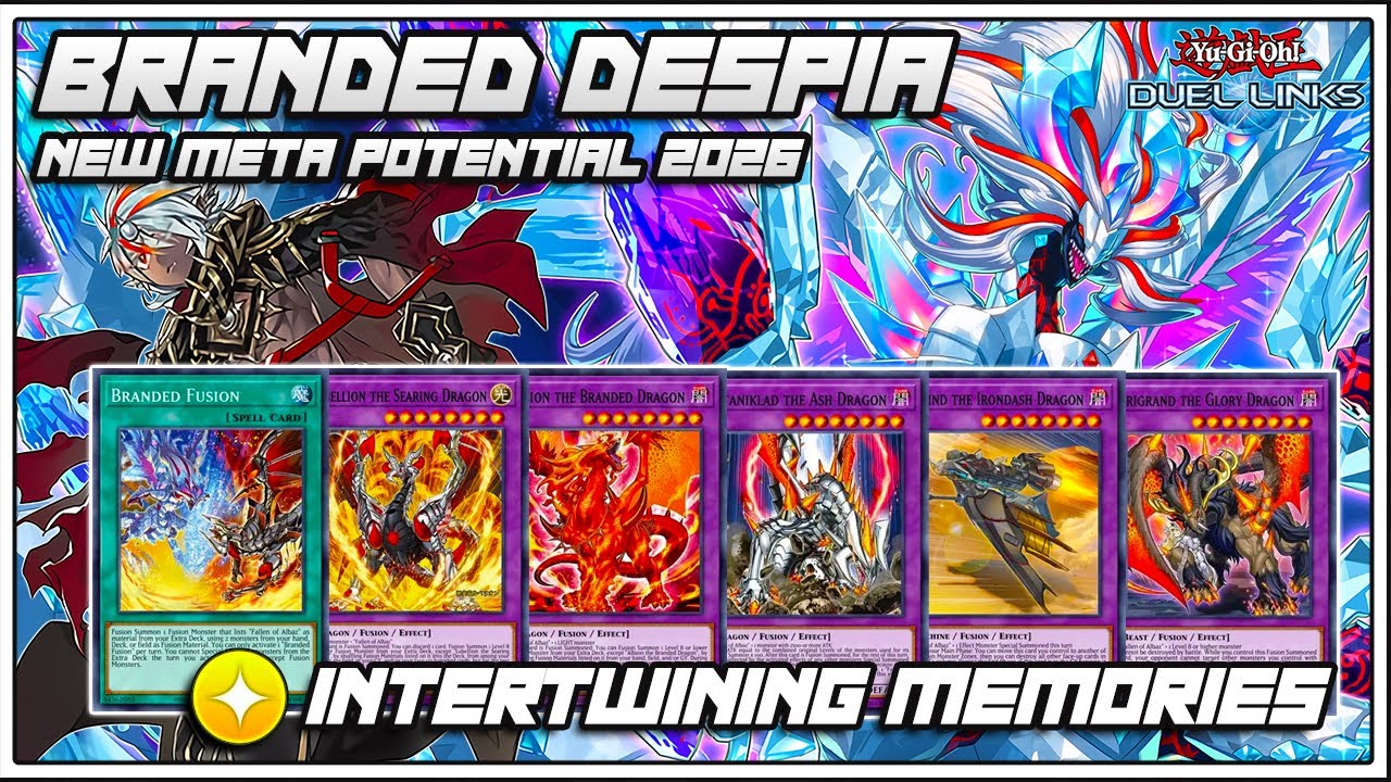 Mirrorjade Dragon Arrives! New Branded Despia 2026 Deck Goes CRAZY 🔥 [Yu-Gi-Oh! Duel Links]