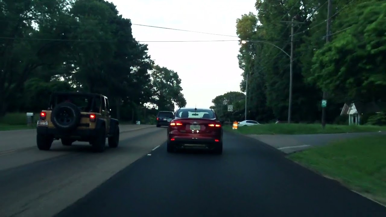 US 51 - Tennessee (North Memphis to Millington) northbound (Part 1/2)