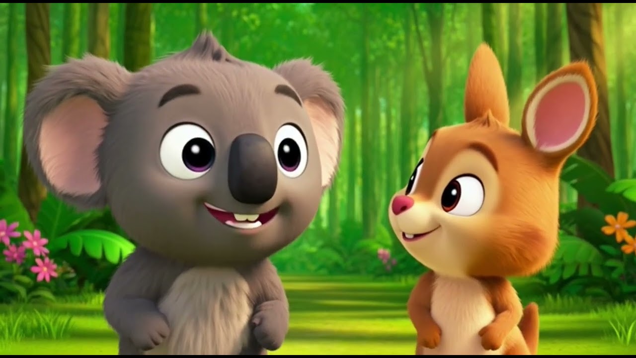 The Brave Kangaroo 🦘 | Moral Story for Kids | 3D Cartoon Animation | Bedtime Story