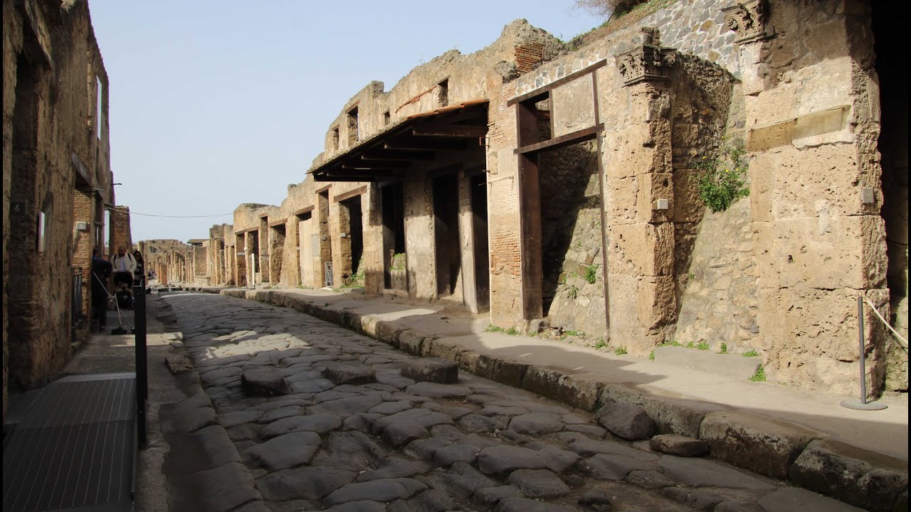Rund um den Vesuv im März - 1. Teil - Neapel, Herculaneum, Pompeji und das Castello di Lettere