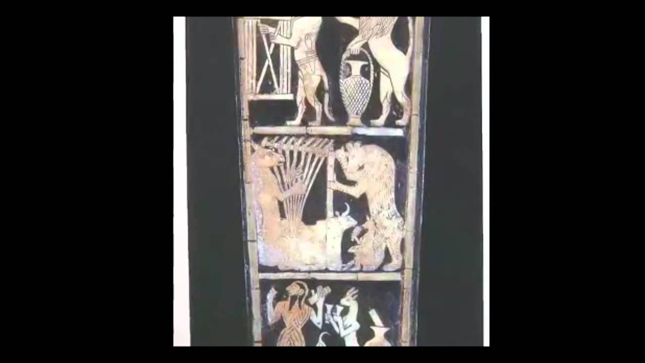 Sümerlerde Sanat: Kral'ın Mezarı'ndan Büyük Lir (Sanat Tarihi / Antik Akdeniz Sanatı)