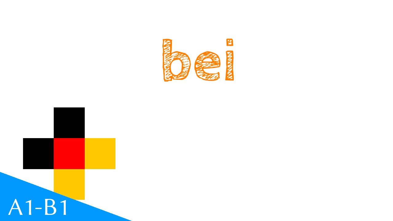 Изучать Немецкий:  bei + 10 предложений + Перевод в субтитрах